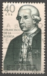 Stamps Spain -  Forjadores de America. J.Francisco de la Bodega