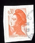 Stamps France -  Mujer