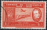 Stamps Venezuela -  CENTENARIO DEL SELLO. Y&T Nº 596