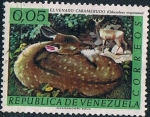 Sellos de America - Venezuela -  FAUNA SALVAJE. VENADO CARAMERUDO (ODOCOILEUS VIRGINIANUS). Y&T Nº  A-668