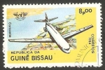 Stamps Guinea Bissau -  Avión Caravelle