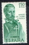 Sellos de Europa - Espa�a -  1754-  Forjadores de América. Manuel de Castro y Padilla ( 1490- 1552 ).