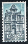 Stamps Spain -  1761- Cartuja de Santa María de la Defensión. Fachada.