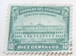 Stamps Ecuador -  PALACIO DE GOBIERNO-QUITO