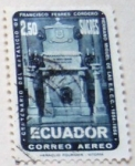 Sellos de America - Ecuador -  HERMANO MIGUEL DE LAS E.E.C.C.1954