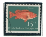 Stamps : Europe : Germany :  Peces - Abadejo       2/4