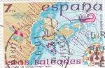 Stamps Spain -  Atlas de Diego -Homem 1563