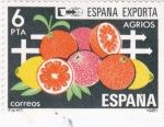 Sellos de Europa - Espa�a -  España exporta-agrios