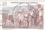 Stamps Spain -  patrimonio cultural de la humanidad-ciudad fortificada de Cuenca