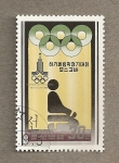 Stamps Asia - North Korea -  Juegos olímpicos Moscú