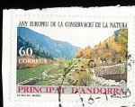 Stamps Andorra -  Any europeu de la Conservacio de la Natura