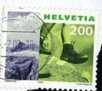 Stamps Switzerland -  Luca Degonda