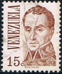 Sellos de America - Venezuela -  RETRATO DE SIMÓN BOLIVAR 1976. Y&T Nº 970