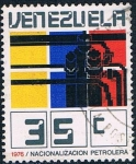 Stamps Venezuela -  NACIONALIZACIÓN DEL PETRÓLEO. Y&T Nº 1000