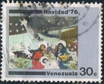 Sellos de America - Venezuela -  NAVIDAD 1976. CUADRO DE B. RIVAS. Y&T Nº 1004