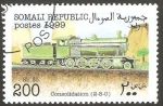 Stamps Somalia -  Locomotora