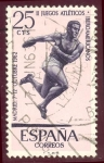 Sellos de Europa - Espa�a -  1962 II Juegos Atleticos Iberoamericanos - Edifil:1450