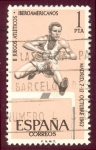 Sellos del Mundo : Europa : Espa�a : 1962 II Juegos Atleticos Iberoamericanos - Edifil:1452