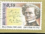 Stamps Belgium -  Hector Berlioz