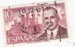 Stamps Spain -  Antonio Palacios   (A)