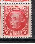 Stamps Spain -  Edifil  687  Personajes.  