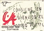 Stamps Spain -  Vicente Alise 1898-1984     (A)