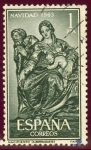 Stamps Spain -  1963 Navidad - Edifil:1535