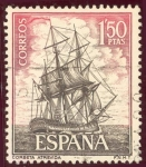 Sellos del Mundo : Europa : Espa�a : 1964 Homenaje a la Marina Española - Edifil:1606