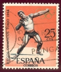 Stamps Spain -  1964 Juegos Olimpicos de Innsbruck y Tokio - Edifil:1617