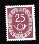 Stamps : Europe : Germany :  Corneta Postal