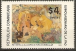 Stamps Dominican Republic -  ANIVERSARIO   DE   LA   F.A.O.