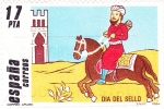 Stamps Spain -  Día del sello   (A)