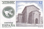 Stamps Spain -  Santa Cristina de Lena-prerromanico asturiano    (A)