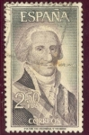 Stamps Spain -  1965 Personajes Españoles. Gaspar Melchor de Jovellanos - Edifil:1655