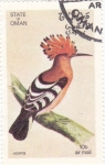 Sellos de Asia - Omn -  Hoopoe