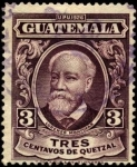 Stamps America - Guatemala -  Dr. Lorenzo Montufar.  UPU 1926.