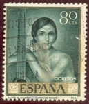 Sellos de Europa - Espa�a -  1965 Romero de Torre. Niña de la Guitarra - Edifil:1660