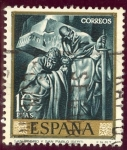 Stamps Spain -  1966 Jose Maria Sert. San Pedro y San Pablo   - Edifil:1719