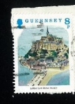 Stamps Jersey -  Le mont Saint Michel - France