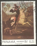 Stamps Panama -  Cuadro de Raphael Sanzio