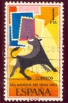 Stamps : Europe : Spain :  1965 Dia Mundial del Sello - Edifil:1688