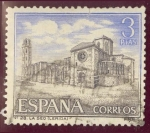 Stamps Spain -  1966 Serie Turistica. Seo Antigua (Lerida) - Edifil:1734