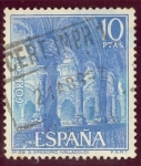 Sellos de Europa - Espa�a -  1966 Serie Turistica. Claustro de San Gregorio (Valladolid) - Edifil:1735