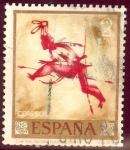 Sellos de Europa - Espa�a -  1967 Homenaje al pintor desconocido. Saltadora - Edifil:1784