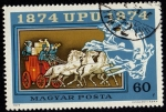 Sellos de Europa - Hungr�a -  1874 UPU 1974