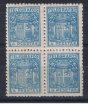 Stamps Spain -  Edifil  Telégrafos  74   