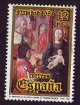 Stamps Spain -  la adoracion de los reyes cervera de pisuerga (palencia)