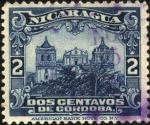 Sellos del Mundo : America : Nicaragua : Catedral de León.