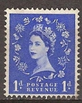 Stamps United Kingdom -  La Reina Isabel II.