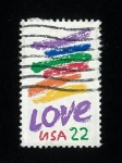 Stamps United States -  Love